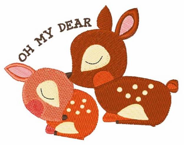 Picture of Oh My Dear Machine Embroidery Design