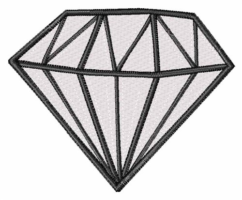 Diamond Machine Embroidery Design