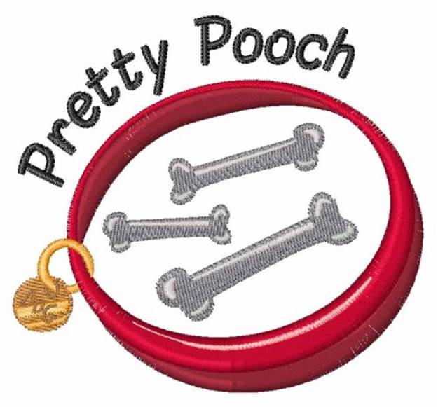 Picture of Pretty Pooch Machine Embroidery Design