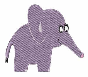 Picture of Cute Elephant Machine Embroidery Design