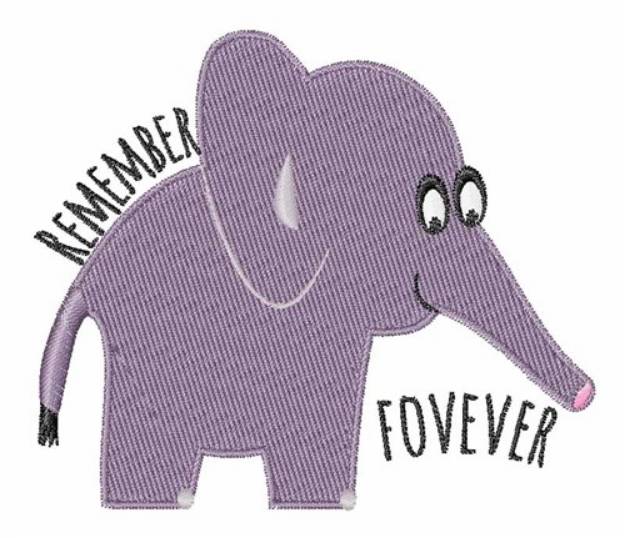 Picture of Remember Forever Machine Embroidery Design