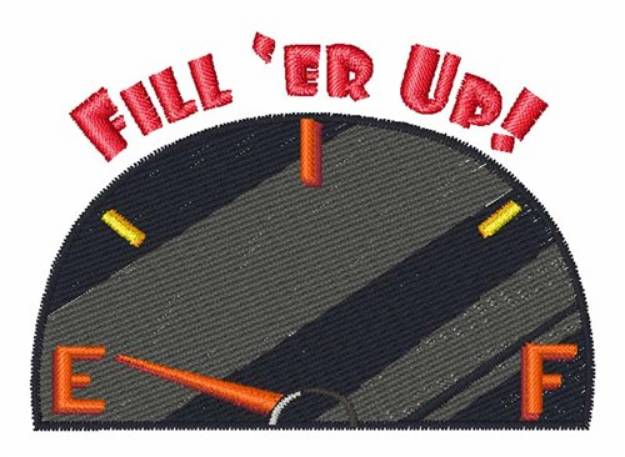 Picture of Fill Er Up Machine Embroidery Design