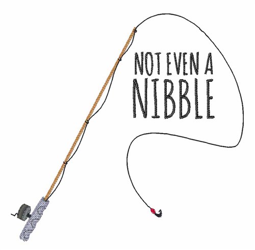 Not A Nibble Machine Embroidery Design