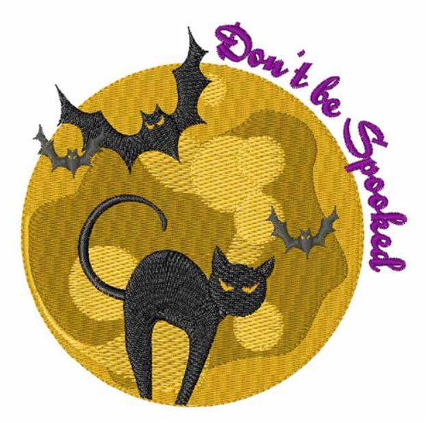 Picture of Dont Be Spooked Machine Embroidery Design