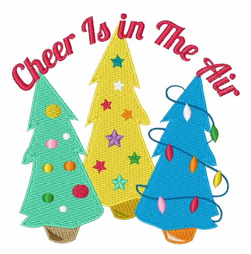 Cheer in Air Machine Embroidery Design