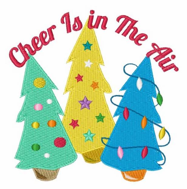 Picture of Cheer in Air Machine Embroidery Design