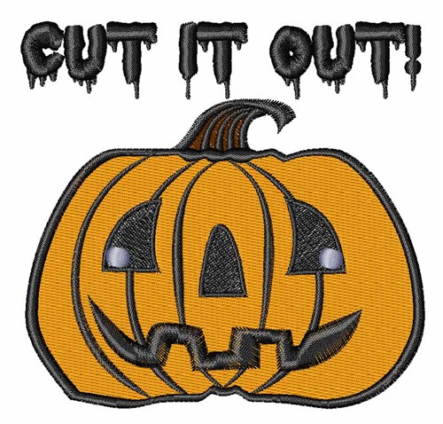 Cut It Out Machine Embroidery Design