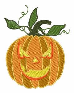 Picture of Holiday Pumpkin Machine Embroidery Design