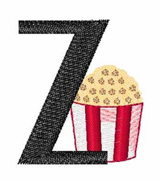 Picture of Movie Time Z Machine Embroidery Design