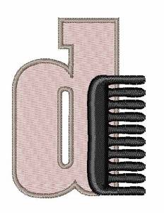 Picture of Barber Shop d Machine Embroidery Design