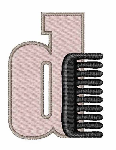 Picture of Barber Shop d Machine Embroidery Design