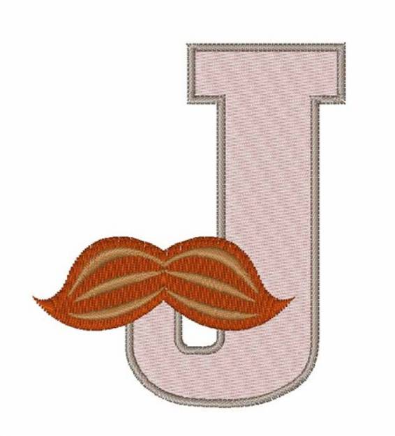Picture of Barber Shop J Machine Embroidery Design