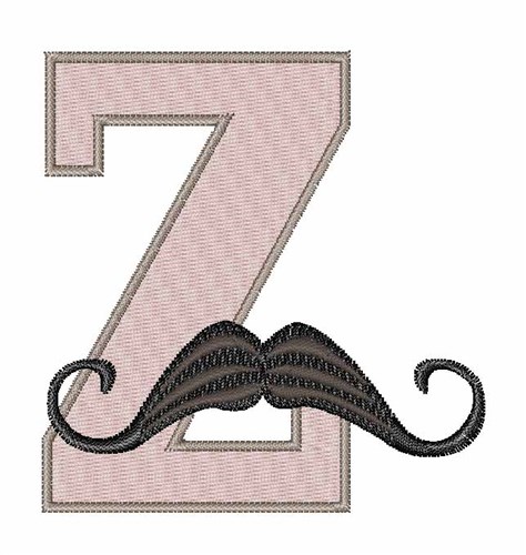 Barber Shop Z Machine Embroidery Design