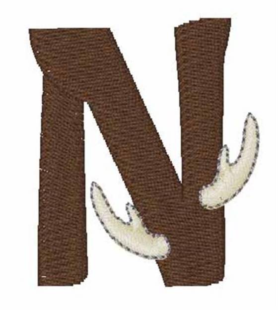 Picture of Buck Horn N Machine Embroidery Design