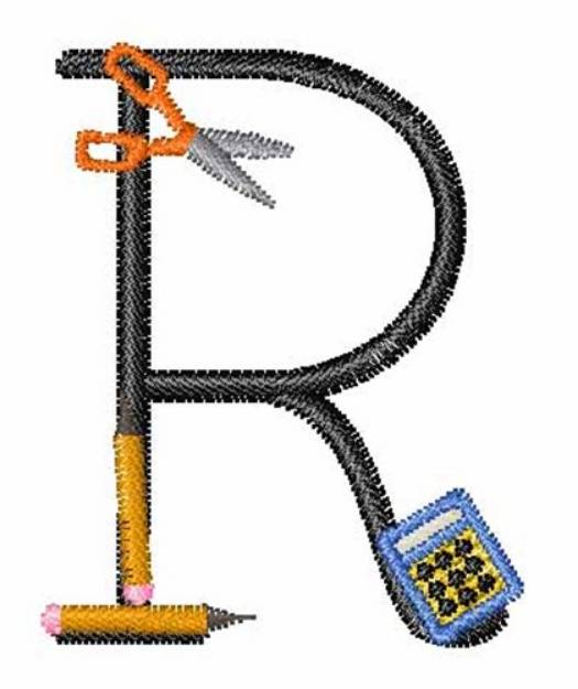 Picture of Teachers Tools R Machine Embroidery Design