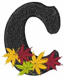 Picture of Mixed Leaves C Machine Embroidery Design