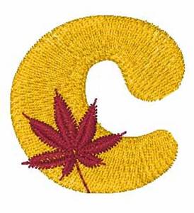 Picture of Mixed Leaves c Machine Embroidery Design