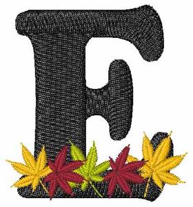 Picture of Mixed Leaves E Machine Embroidery Design