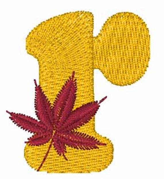 Picture of Mixed Leaves r Machine Embroidery Design