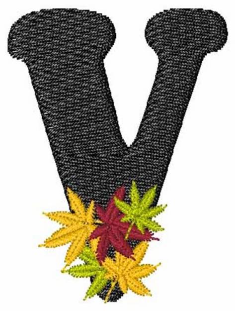 Picture of Mixed Leaves V Machine Embroidery Design