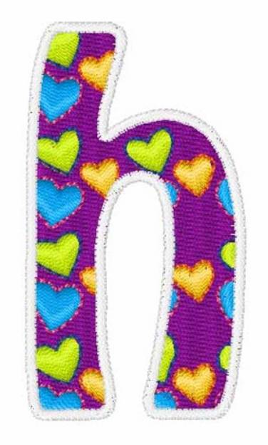 Picture of Flowers & Hearts h Machine Embroidery Design