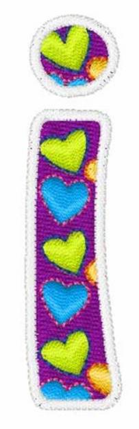 Picture of Flowers & Hearts i Machine Embroidery Design