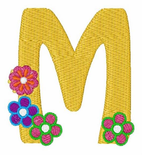 Picture of Flowers & Hearts M Machine Embroidery Design