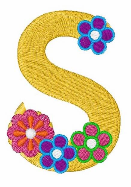 Picture of Flowers & Hearts S Machine Embroidery Design