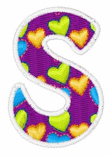 Flowers & Hearts s Machine Embroidery Design