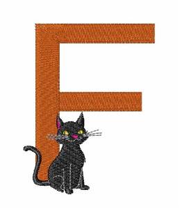 Picture of Halloween Time F Machine Embroidery Design