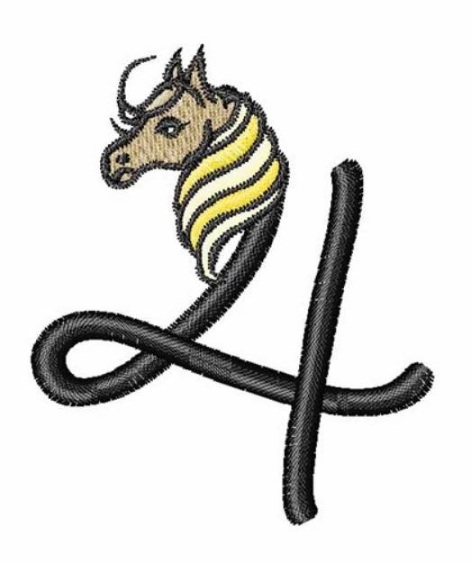 Picture of Horsey 4 Machine Embroidery Design