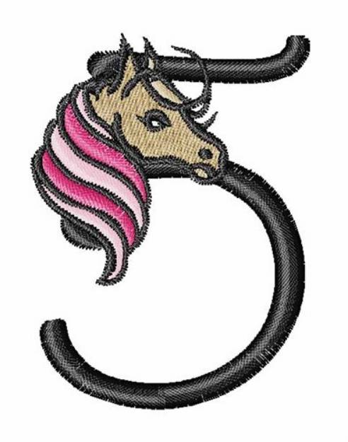 Picture of Horsey 5 Machine Embroidery Design