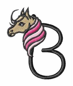 Picture of Horsey B Machine Embroidery Design