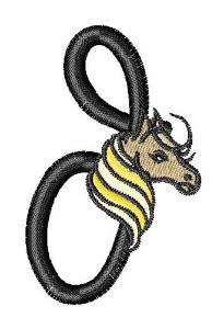 Picture of Horsey d Machine Embroidery Design