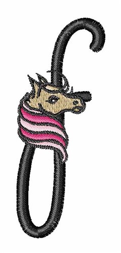 Horsey f Machine Embroidery Design