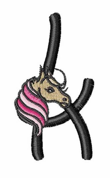 Picture of Horsey k Machine Embroidery Design