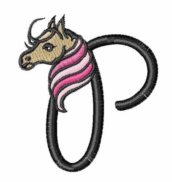 Picture of Horsey P Machine Embroidery Design