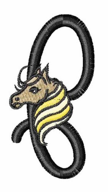 Picture of Horsey p Machine Embroidery Design