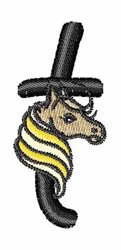 Horsey t Machine Embroidery Design