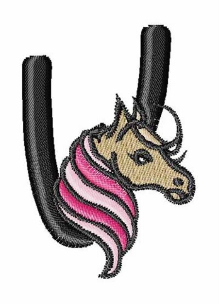 Picture of Horsey v Machine Embroidery Design