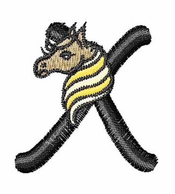 Picture of Horsey x Machine Embroidery Design