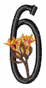 Picture of Hummingbirds & Flowers 6 Machine Embroidery Design