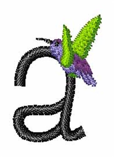 Hummingbirds & Flowers a Machine Embroidery Design