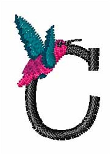 Hummingbirds & Flowers c Machine Embroidery Design