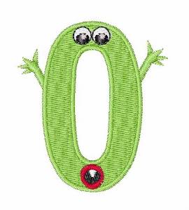 Picture of Green Monsters 0 Machine Embroidery Design