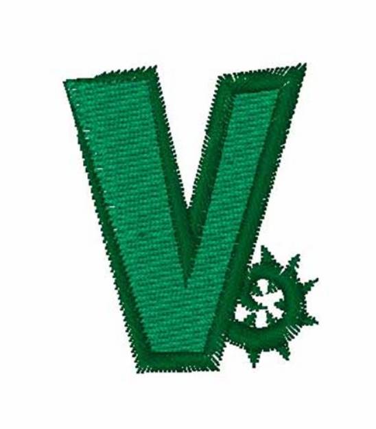 Picture of Green Monsters v Machine Embroidery Design