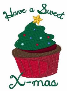 Picture of A Sweet X-mas Machine Embroidery Design