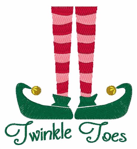 Twinkle Toes Machine Embroidery Design