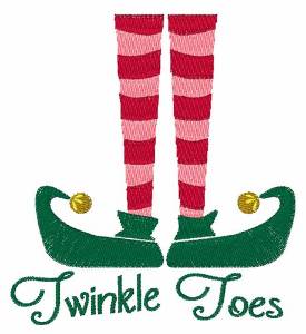 Picture of Twinkle Toes Machine Embroidery Design