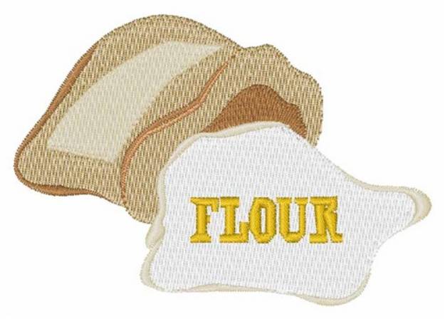 Picture of Bag Of Flour Machine Embroidery Design